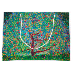 Bolsa De Regalo Grande Árbol de manzanas, Gustav Klimt