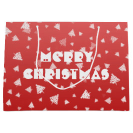 Bolsa De Regalo Grande Árbol de Navidad