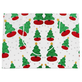 Bolsa De Regalo Grande Árbol de Navidad