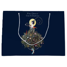 Árbol de Navidad Retro de Moda Art Deco Elegante