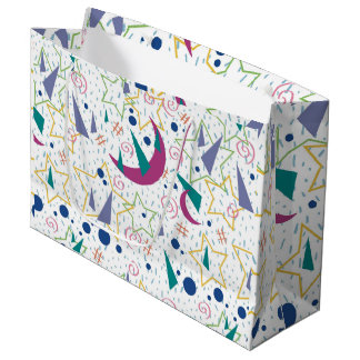 Bolsa De Regalo Grande Arcade Galaxia de los 90 - Blanco