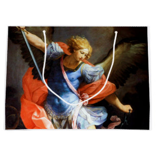 Bolsa De Regalo Grande Arcángel Michael tramples Satan, Guido Reni