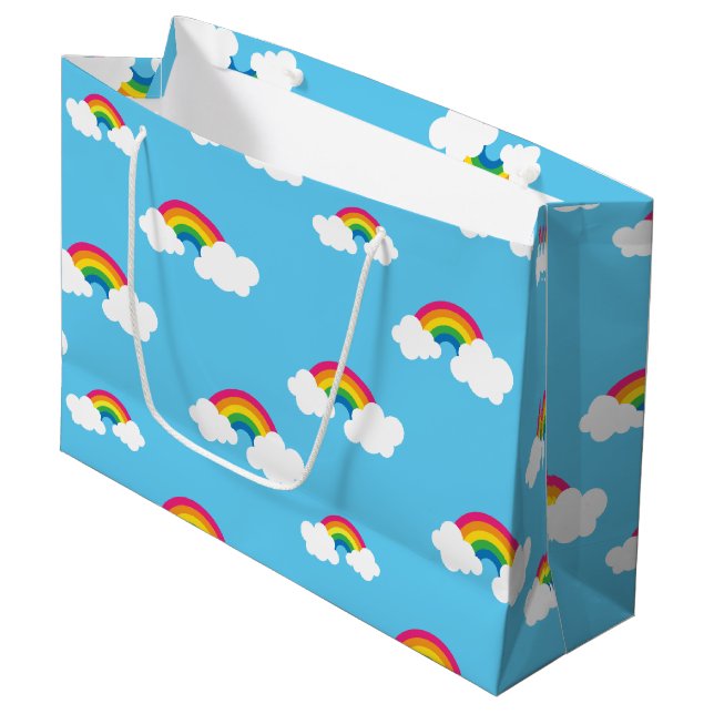 Bolsa De Regalo Grande Arcoiris (Angulo Anverso)
