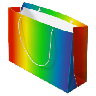 Bolsa De Regalo Grande ¡Arcoiris! ¡Muéstrale tu amor!
