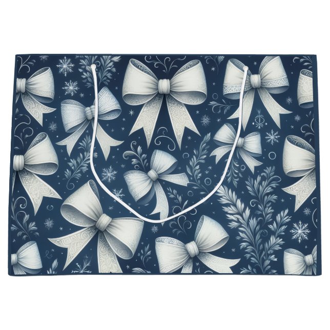 Bolsa De Regalo Grande Arcos de Invierno (Anverso)