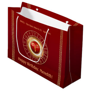 Bolsa De Regalo Grande Aries - La bolsa grande de regalos del Rótulo Ram