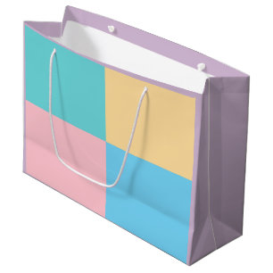 Bolsa De Regalo Grande Aroma rosa azul verde morado moderno elegante supe