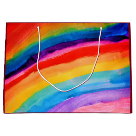 Bolsa De Regalo Grande Arte arco iris
