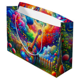 Bolsa De Regalo Grande Arte de guitarra