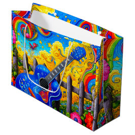 Bolsa De Regalo Grande Arte de guitarra