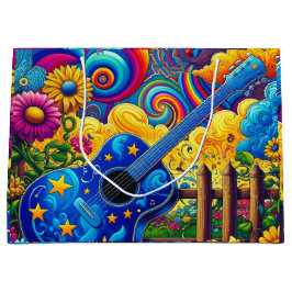 Bolsa De Regalo Grande Arte de guitarra