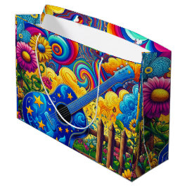 Bolsa De Regalo Grande Arte de guitarra