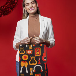 Bolsa De Regalo Grande Arte de instrumentos musicales