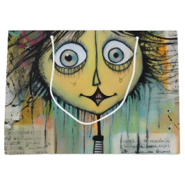 Bolsa De Regalo Grande ArtLady 24 Encantador y afligido