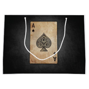 Bolsa De Regalo Grande As de espadas lanzar almohada