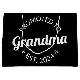 Bolsa De Regalo Grande Ascendido A La Abuela Este. I 2024