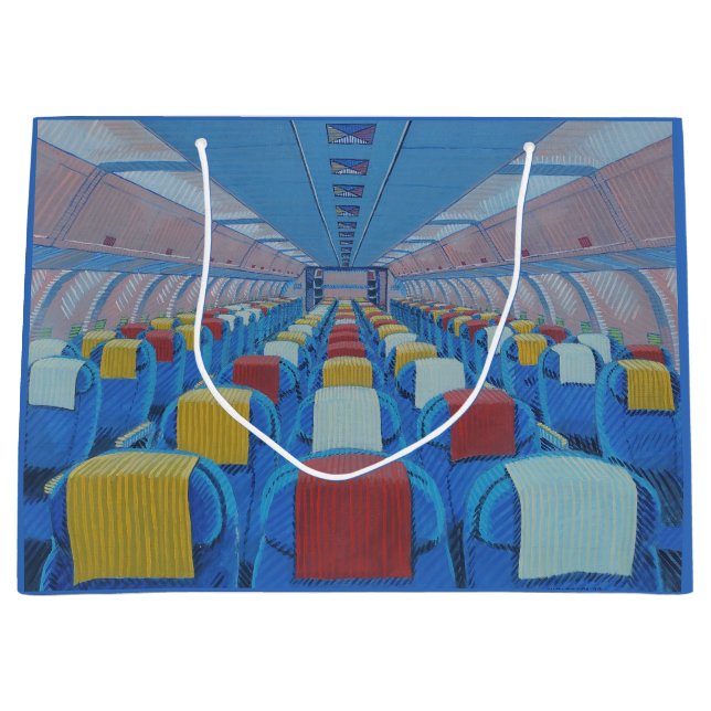 Bolsa De Regalo Grande Asientos para avión (por Gregorio Undurraga) (Anverso)