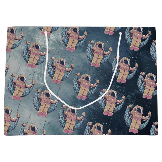 Bolsa De Regalo Grande Astronauta (Anverso)