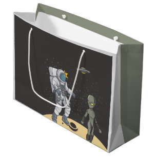 Bolsa De Regalo Grande Astronauta y extranjera