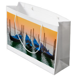 Bolsa De Regalo Grande Atardecer en Venecia