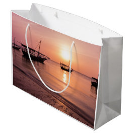 Bolsa De Regalo Grande Atardecer en Zanzíbar
