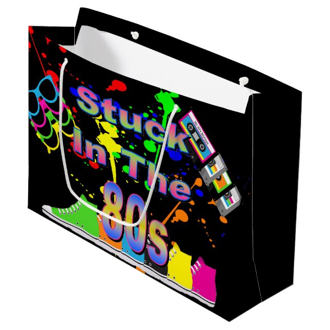 Bolsa De Regalo Grande Atrapado en los años 80 (Angulo Anverso)