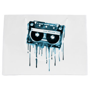 Bolsa De Regalo Grande Audiocassette ventilado