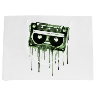 Bolsa De Regalo Grande Audiocassette ventilado