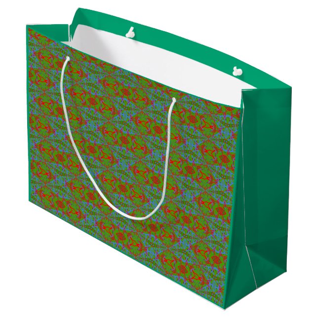Bolsa De Regalo Grande Audson Green (Angulo reverso)