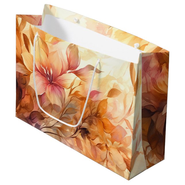 Bolsa De Regalo Grande Autumn Bouquet (Angulo Anverso)