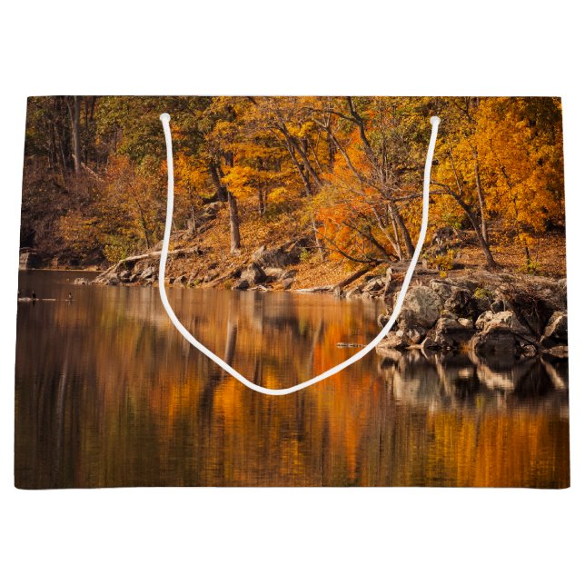 Bolsa De Regalo Grande Autumn Forest (Anverso)