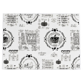 Bolsa De Regalo Grande Autumn Vibes Paper Gift Bag