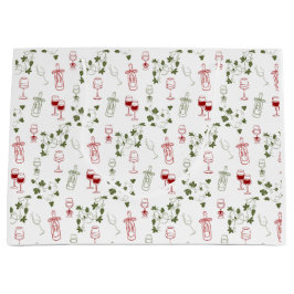 Bolsa De Regalo Grande Avejentándose Como Un Buen Vino