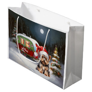 Bolsa De Regalo Grande Aventura de los Navidades de la Caravana Terrier d