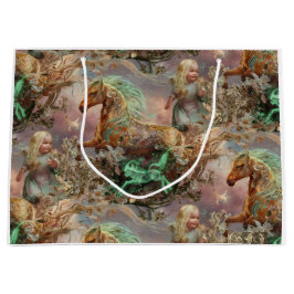 Bolsa De Regalo Grande "Aventuras rosadas encantadoras"