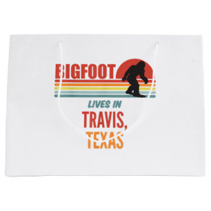 Bolsa De Regalo Grande Avistamiento de Bigfoot en Travis Texas