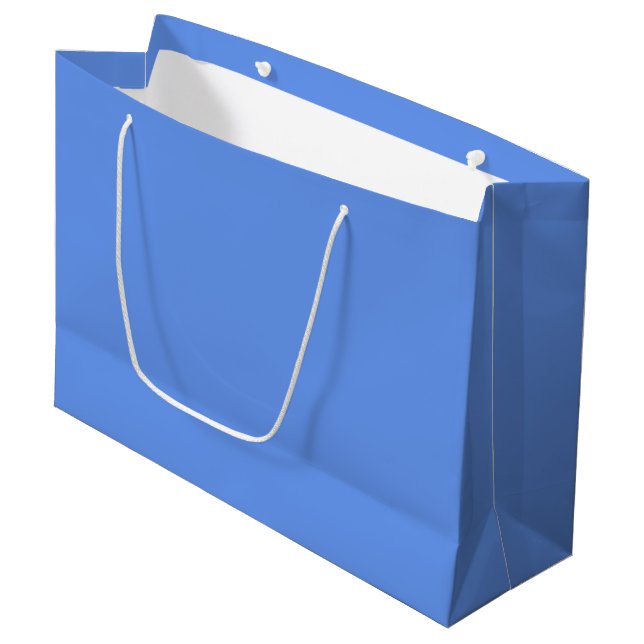Bolsa De Regalo Grande Azul Aciano (Angulo Anverso)