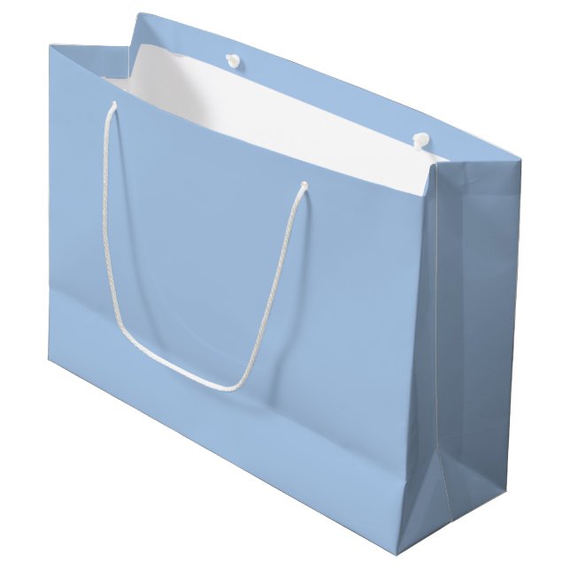 Bolsa de regalo grande azul claro (Angulo Anverso)