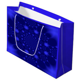 Bolsa De Regalo Grande Azul deslumbrante