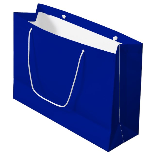 Bolsa De Regalo Grande Azul egipcio (Angulo Anverso)