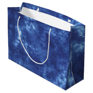 Bolsa De Regalo Grande Azul índigo japonés