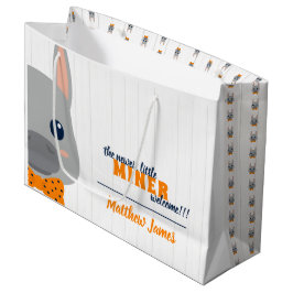 Bolsa De Regalo Grande Baby Boy Naranja Donkey