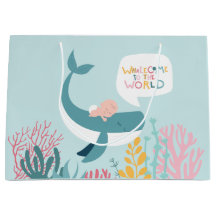 Baby Shower de ballena corta