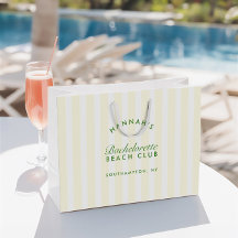 Bachelorette Retro Moderna Verde y Amarilla