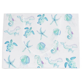 Bolsa De Regalo Grande Bajo el mar