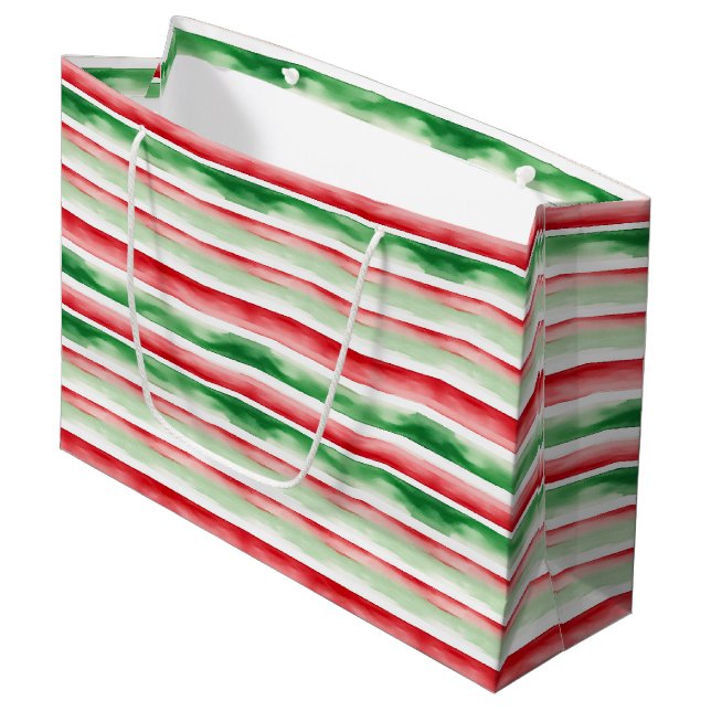 Bolsa De Regalo Grande Bandas acuáticas (Angulo Anverso)