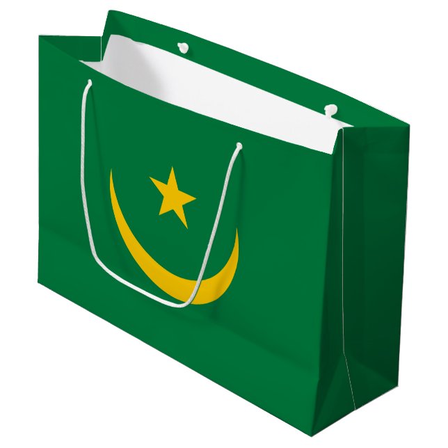 Bolsa De Regalo Grande Bandera antigua de Mauritania (Angulo Anverso)