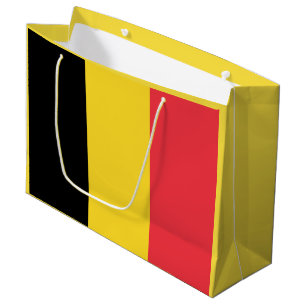 Bolsa De Regalo Grande Bandera belga patriótica