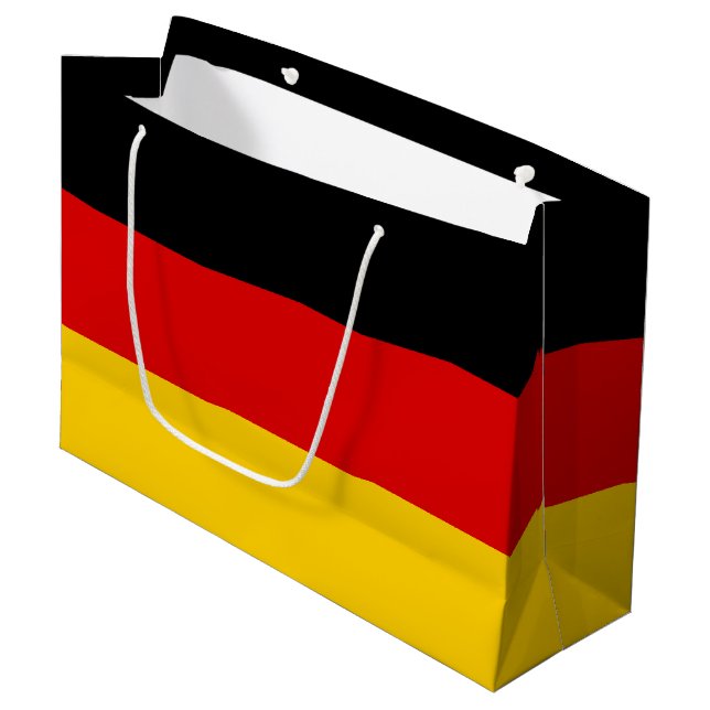 Bolsa De Regalo Grande Bandera de Alemania (Angulo Anverso)