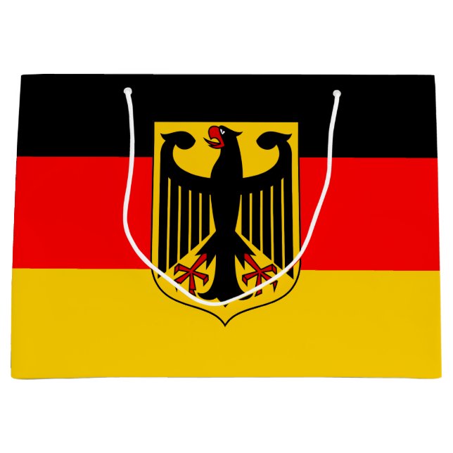 Bolsa De Regalo Grande Bandera de Alemania (Anverso)